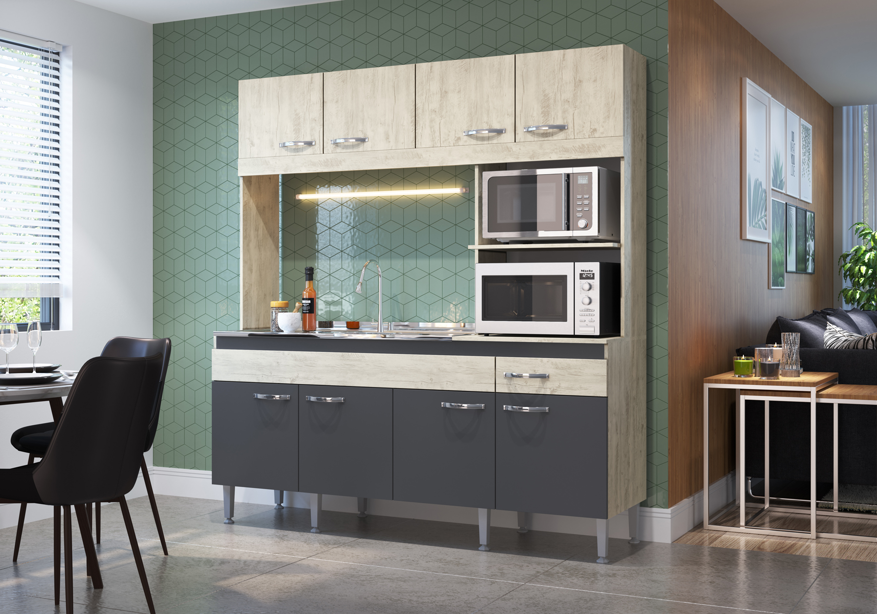 CZ6811 - Cozinha Compacta Luisa
