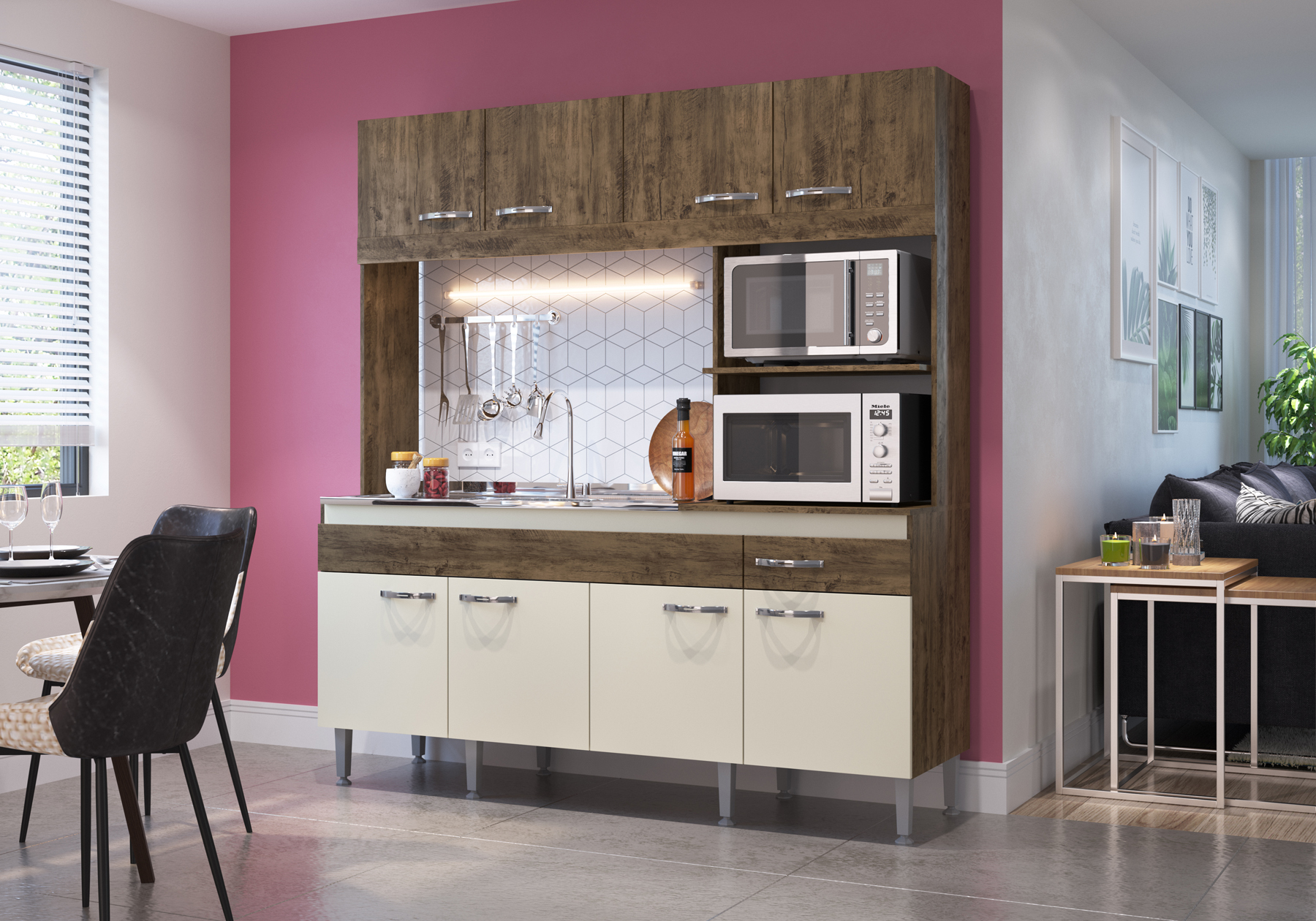 CZ6811 - Cozinha Compacta Luisa