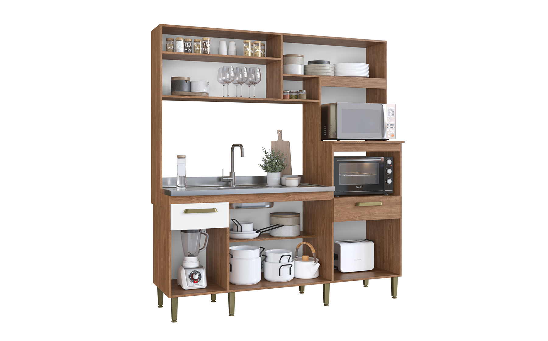 CZ6626 - Cozinha Compacta Vitória